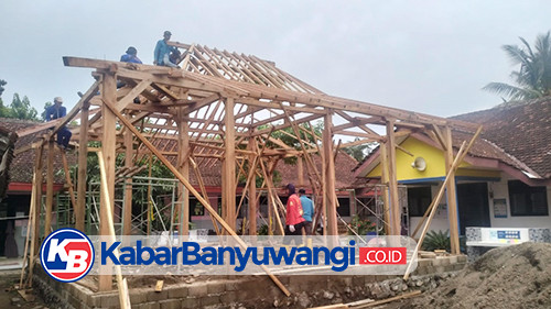Peduli Pendidikan, PT BSI Bangun Pendopo SDN 9 Sumberagung Pesanggaran