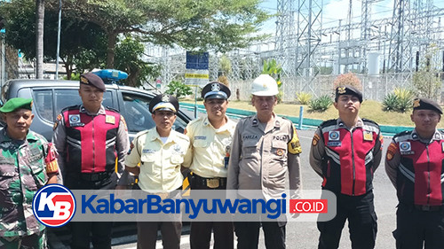 Jelang KTT IAF ke-2 di Bali, Polresta Banyuwangi Tingkatkan Pengamanan Infrastruktur Gardu Induk PLN Jawa-Bali