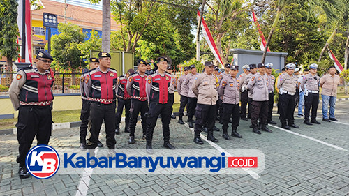 Sidang Lanjutan Perkara Pengeroyokan 2 Perguruan Silat, PN Banyuwangi Dijaga Ketat Puluhan Polisi 