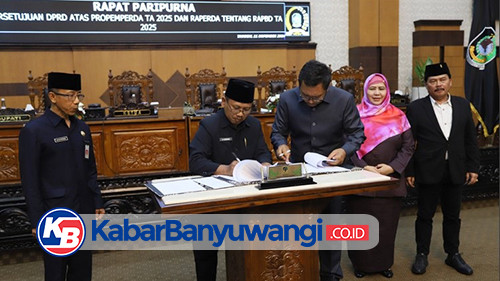 Perda APBD Banyuwangi 2025 Disahkan, Fokus Delapan Program Prioritas Pembangunan