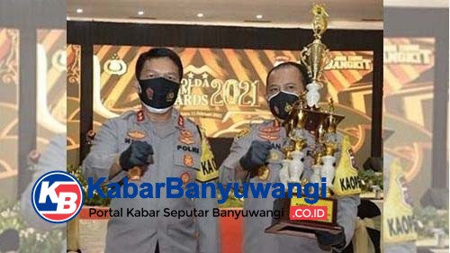 Tumbangkan Banyak Kandidat, Polresta Banyuwangi Jadi Satker Terbaik
