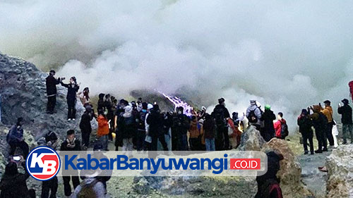 Tingkatkan Pelayanan Wisatawan, Pembayaran Tiket TWA Kawah Ijen Hanya Via QRIS Per 31 Januari 2025