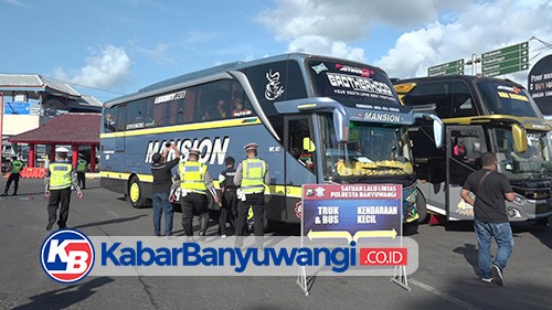 Penyekatan di Ketapang Polresta Banyuwangi Temukan Ratusan Pemudik Tak Bawa Surat Covid-19 