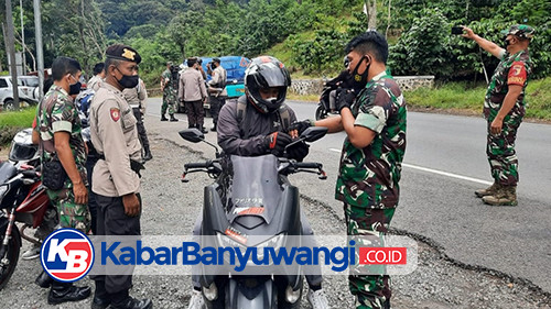 Bentrok Dua Perguruan Silat, TNI-Polri Sekat Pintu Masuk Menuju Banyuwangi