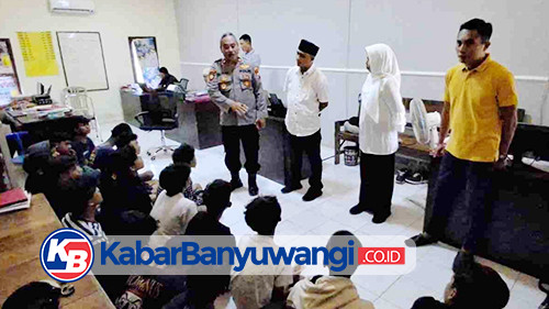 Diduga Hendak Perang Sarung, Belasan Pemuda di Banyuwangi Dibawa ke Kantor Polisi