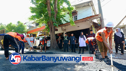 Banyuwangi Genjot Perbaikan Jalan Berlubang, Pastikan Arus Mudik Lebaran Aman dan Lancar