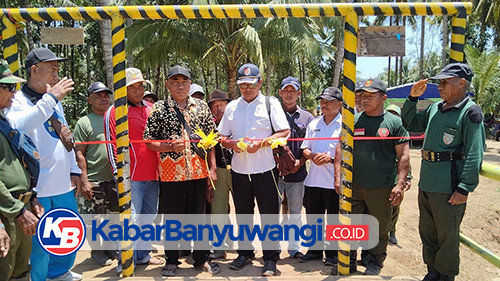 Permudah Akses Warga, Jembatan Kalibuyuk Kandangan CSR PT BSI Diresmikan