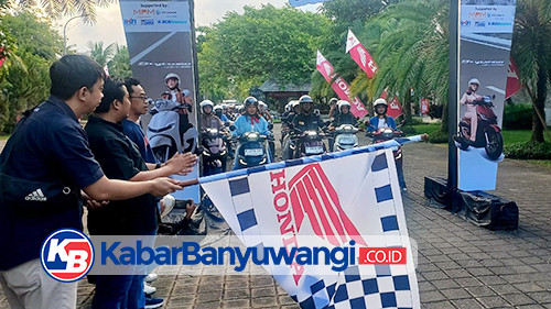 Banyuwangi Berstylo Bersama Satukan Ratusan Pengguna New Honda Stylo 160