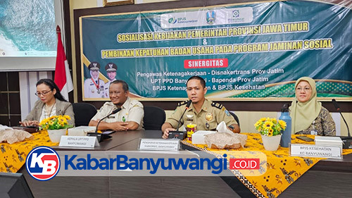 Sebanyak 100 Badan Usaha di Banyuwangi Ikuti Sosialisasi Kepatuhan Terhadap Jaminan Sosial