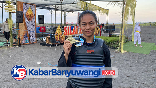 Curi Perhatian, Atlet Pencak Silat asal Timor Leste Juarai Silat Pantai di Banyuwangi