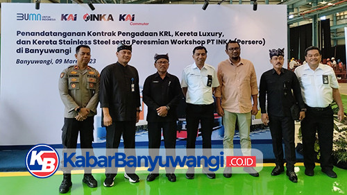 Industri Kereta Api di Banyuwangi Diharapkan Serap Tenaga Kerja Lokal