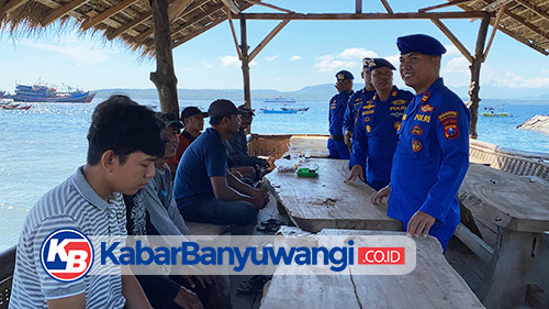 Satpolair Polresta Banyuwangi Mulai Tingkatkan Patroli Laut di Selat Bali Jelang Gelaran WWF