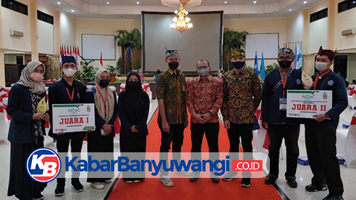 Manfaatkan Teknologi, Mahasiswa Poliwangi Bawa Pulang Dua Gelar Juara di AITeC 2021