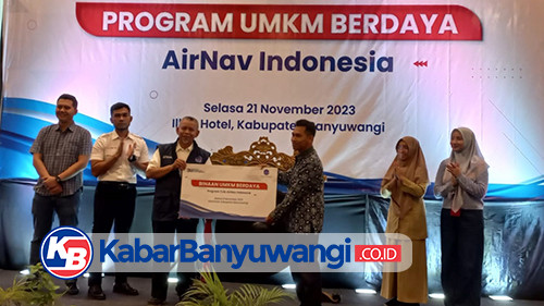 AirNav Dukung UMKM di Banyuwangi Wujudkan Kemandirian Ekonomi Lewat Program TJSL