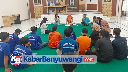 Warga Binaan Lapas Kelas II A Banyuwangi Dibekali Pembelajaran Pemandu Wisata