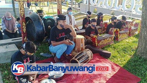 Tabuhan Soren RTH Singojuruh Mulai Aktif Lagi Dengan Pasar Takjil