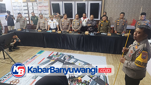 Gelar TFG Operasi Mantap Praja Semeru 2024, Polresta Banyuwangi Siap Kawal Pilkada Serentak