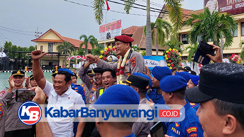 Rama Samtama Pamit Tinggalkan Banyuwangi, Kapolresta Baru Ajak Warga Ikut Jaga Kamtibmas