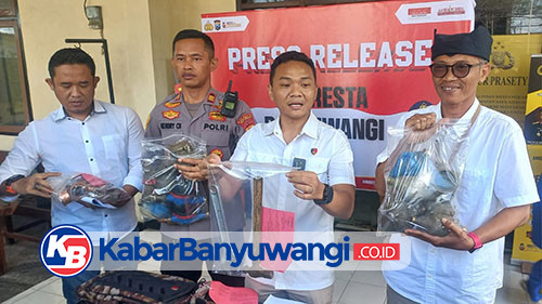 Beraksi di Beberapa Kecamatan, Pencuri Meteran Air di Banyuwangi Ditangkap Polisi