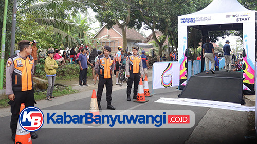 Etape 2 Kejurnas Balap Sepeda 2025, Polresta Banyuwangi Terjunkan Ratusan Personel Pengamanan