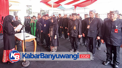Penyegaran, Bupati Ipuk Merotasi 58 Pejabat di Lingkungan Pemkab Banyuwangi