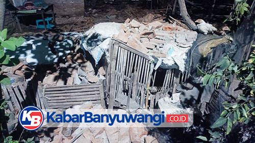 Dampak Gempa Banyuwangi, Tujuh Bangunan Rusak di Tiga Desa Kecamatan Wongsorejo