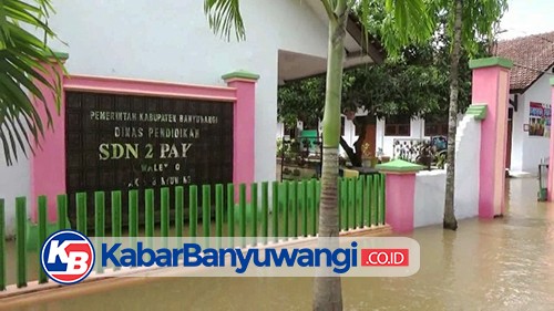 SDN 2 Pakis Terendam Banjir, Ujian Tatap Muka Ditunda