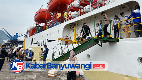 Pelabuhan Tanjungwangi Banyuwangi Dipadati Pemudik Tujuan Pulau Sapeken Madura