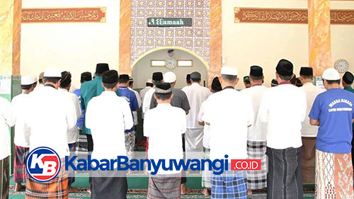 Warga Binaan Lapas Banyuwangi Gelar Sholat Ghoib dan Doa Bersama untuk Korban Gempa Cianjur