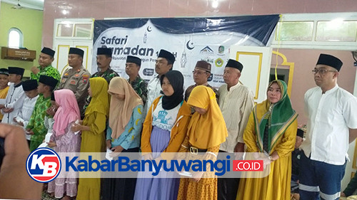 Safari Ramadan, Forkopimcam Pesanggaran Ajak Masyarakat Tingkatkan Ibadah dan Jaga Kamtibmas