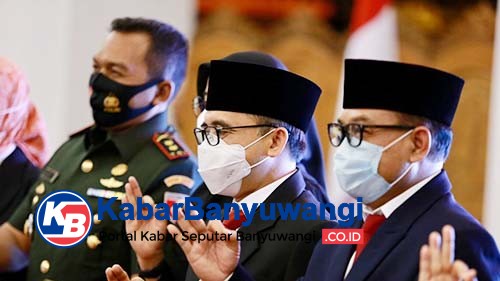 Sekda Mujiono Resmi Jadi Plh Bupati Banyuwangi