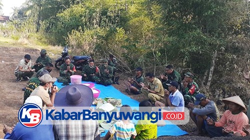 Bersyukur Jembatan Segera Dibangun, Warga Kebaman Gelar Doa Bersama TNI