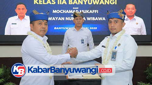 I Wayan Nurasta Wibawa Resmi Jabat Kalapas Banyuwangi Gantikan Mochamad Mukaffi