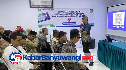 BPJS Kesehatan Banyuwangi Sosialisasi Program JKN Kepada Penyandang Disabilitas