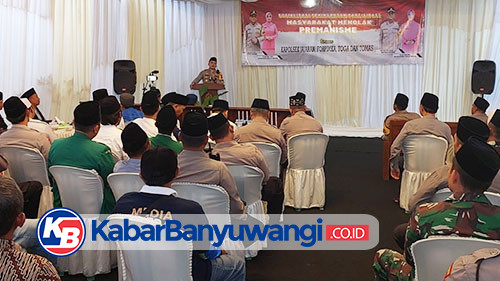 Polresta Banyuwangi Ajak Masyarakat Tolak Praktik Premanisme Berkedok Ormas