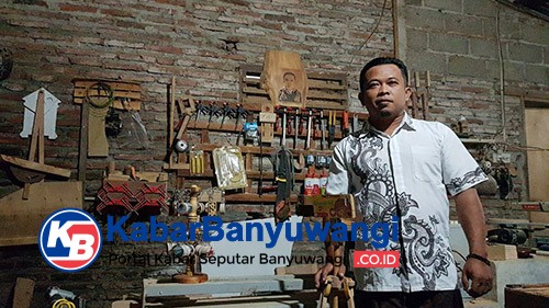 Cari Peluang di Tengah Pandemi, Pria Sulap Limbah Kayu Jadi Barang Bernilai Jual Tinggi