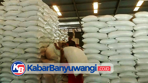 Bulog Banyuwangi Pastikan Stok Beras Aman Beberapa Bulan Kedepan