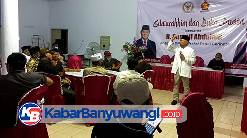 Sumail Abdullah Buka Puasa Bersama di Banyuwangi Kenalkan Sosok Prabowo