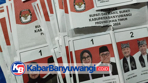 Ribuan Surat Suara Pilkada 2024 Rusak, KPU Banyuwangi Ajukan Penggantian