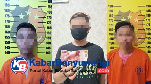Polsek Genteng Ringkus Tiga Pengedar Pil Trex Saat Hendak Transaksi