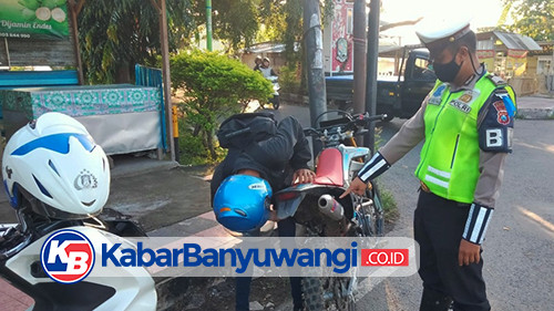Terjaring Operasi Zebra Semeru, Satlantas Polresta Banyuwangi Tindak 830 Pelanggar