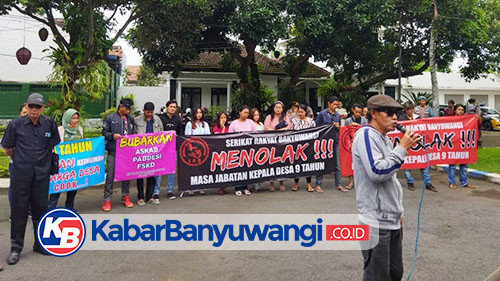 Dewan Tampung Aspirasi Warga Banyuwangi Tolak Perpanjang Masa Jabatan Kades