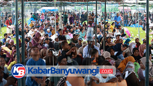 Terima Sertifikat TORA, Ribuan Warga Desa Temurejo Banyuwangi Gelar Doa Bersama