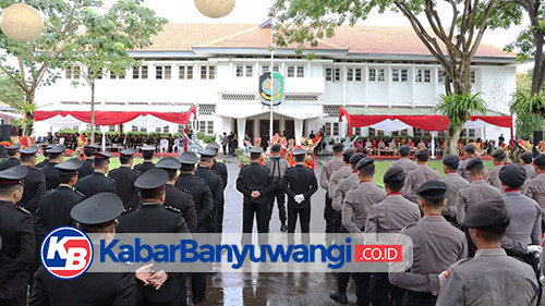 HUT Bhayangkara ke-77, Kapolresta Banyuwangi Beri Pesan Khusus