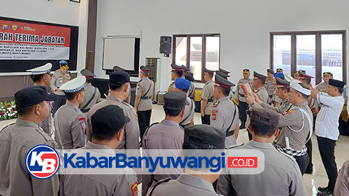 Waka, Kasat, hingga Kapolsek di Polresta Banyuwangi Dirotasi, Berikut Nama dan Jabatanya