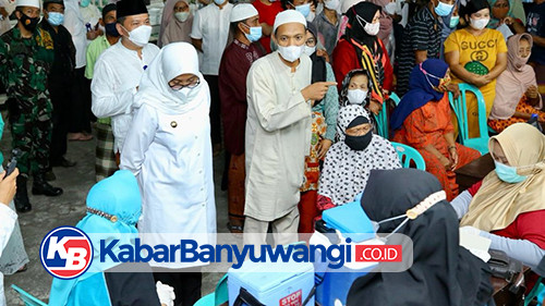 Selama Ramadhan, Pemkab Banyuwangi Pacu Vaksinasi di Malam Hari 