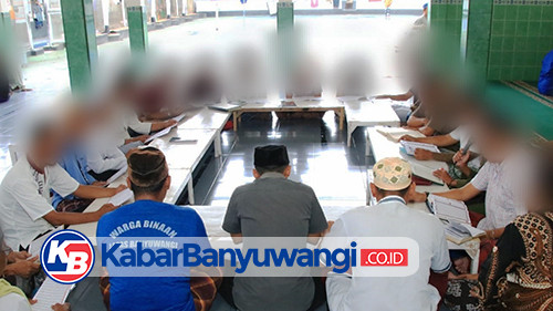 Santri Ponpes At-Taubah Lapas Banyuwangi Khataman Al-Quran Sambut Tahun Baru Islam