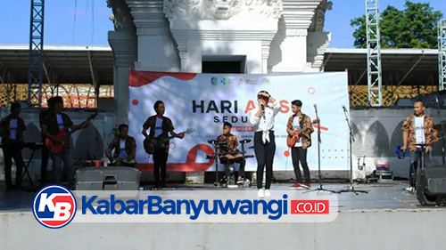 Peringatan Hari AIDS Sedunia, KPA Banyuwangi Undang Kapok Band Lapas