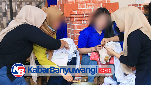 Warga Binaan Lapas Banyuwangi Berbagi Ilmu Membatik pada Masyarakat
