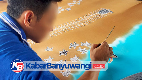 Lapas Kelas IIA Banyuwangi Daftarkan Hak Cipta Batik Tukik Hasil Karya Warga Binaan